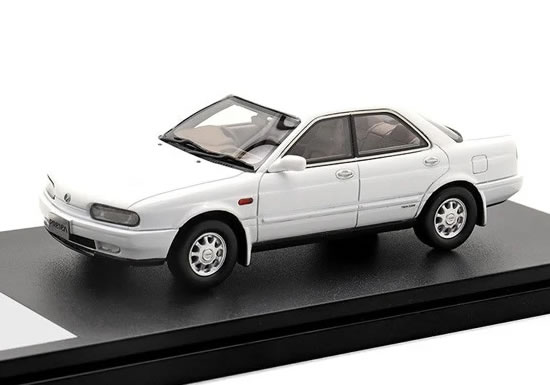 ハイストーリー 1/43 日産 プレセア 1800 Ct.II 1990 クリスタルホワイト