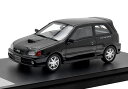 【絶版品】ハイストーリー 1/43 トヨタ スターレット グランツァ V 1996 ブラックメタリック