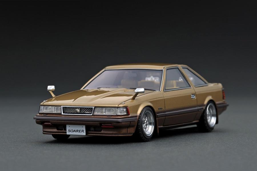 ignition model 1/43 トヨタ ソアラ 2800GT Extra (Z10) 前期型 ゴールドII (SSR Mk.IIIホイール)