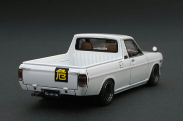 ignition model 1/43 日産 サニートラック ロング (B121) ホワイト (スチールホイール)