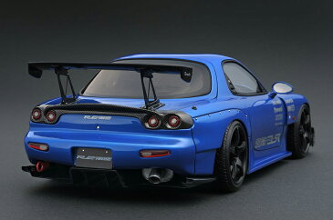 ignition model 1/18 マツダ RX-7 (FD3S) RE雨宮 メタリックブルー (ENKEI RP03ホイール)