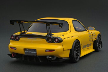 ignition model 1/18 マツダ RX-7 (FD3S) RE雨宮 イエロー (ENKEI RS05RRホイール)