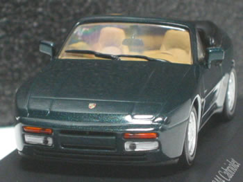 ミニチャンプス 1/43 ポルシェ 944 カブリオレ グリーンM