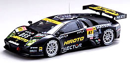 エブロ 1/43 スーパーGT 2005 JLOC MURCIELAGO RG-1 No.87