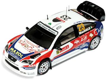 ※外箱痛み極少有※ イクソ 1/43 フォード フォーカス WRC No.23 ポルトガルラリー 2007