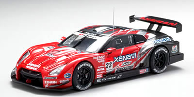 エブロ 1/43 スーパーGT 2008 XANAVI NISMO 