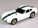 Q-MODEL 1/43 トヨタ 2000GT 日本GP 1966 グリーンストライプ 福沢号 練習仕様