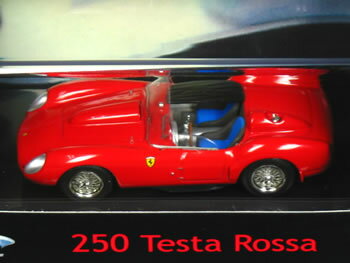 マテル 1/43 フェラーリ 250 TR 1958 レッド