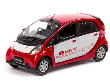 Mitsubishi - 【絶版品】VITESSE 1/43 三菱 i MiEV レッド/ホワイト