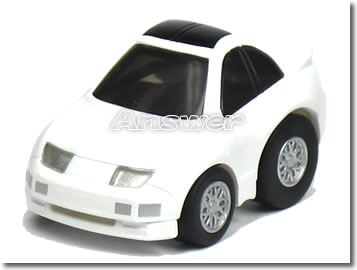 【単品】チョロQ フェアレディZ Z32 ホワイト (クリアケース入)