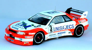 ※外箱痛み小有※【絶版品】エブロ 1/43 JGTC 1994 ユニシア ジェックス スカイライン R32 No.3