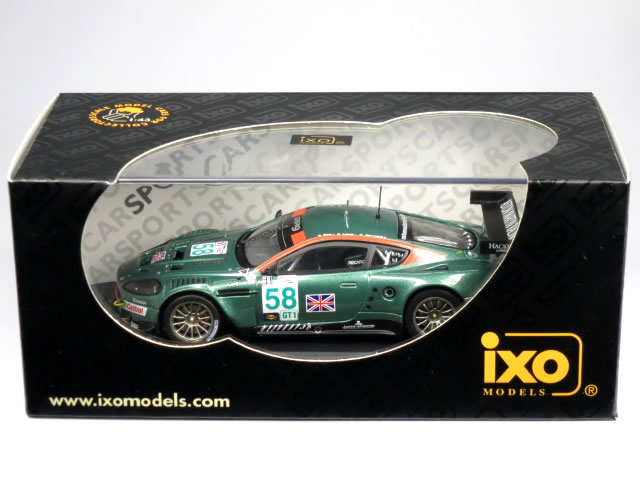 イクソ 1/43 アストンマーチン DBR9 No.58 セブリング12時間 2005