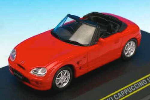 First43 1/43 スズキ カプチーノ 1991 レッド (オープントップ)