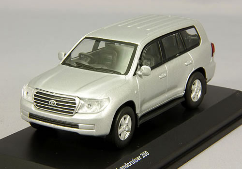 Other - 【絶版品】京商 1/64 トヨタ ランドクルーザー 200 シルバーメタリック