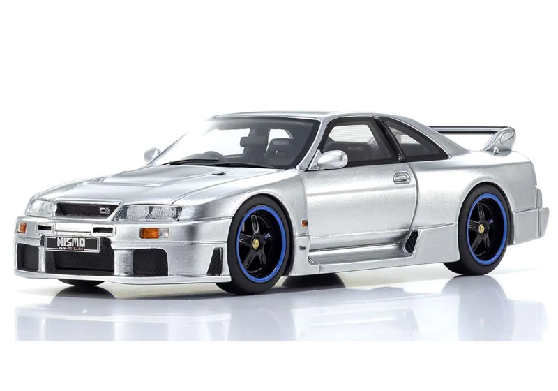 京商 1/43 NISMO GT-R LM (BCNR33) シルバー