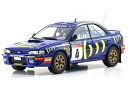 京商 1/18 スバル インプレッサ WRC No.4 RAC 1994