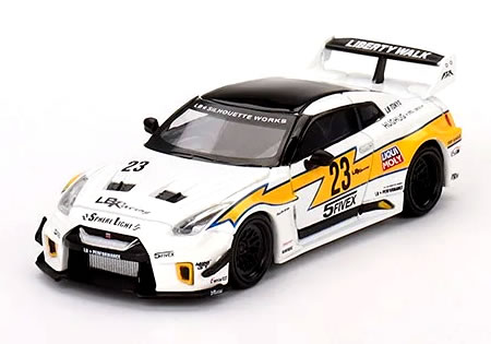 MINI GT 1/64 LB-Silhouette WORKS GT Nissan 35GT-RR バージョン1 LB Racing (右ハンドル)のサムネイル