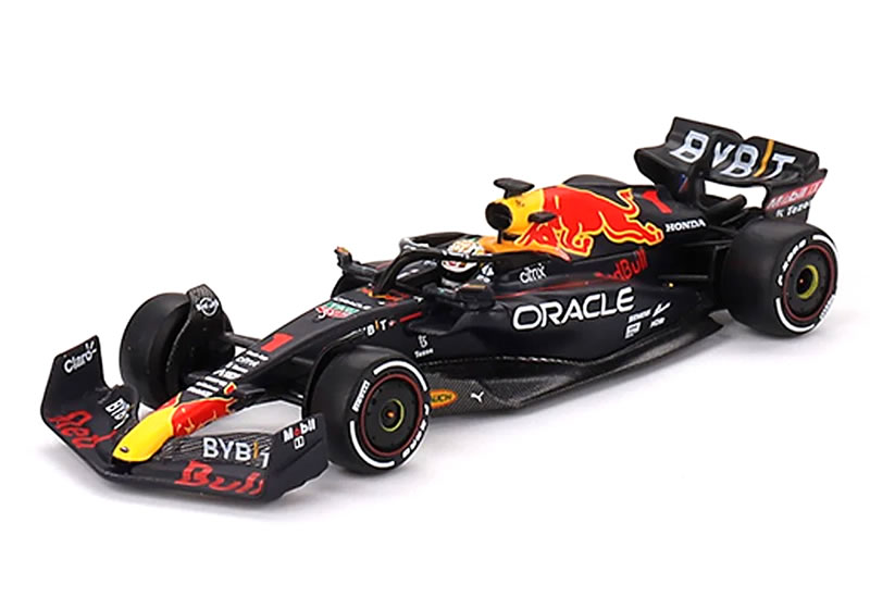 MINI GT 1/64 オラクル レッドブル レーシング RB18 No.1 アブダビグランプリ 優勝車 2022 (Max Verstappen)