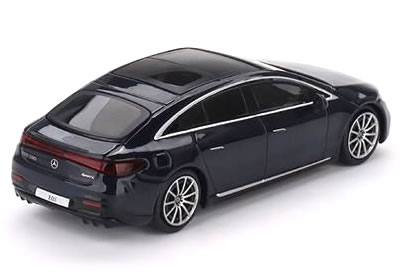 カーホビーショップ アンサーのMINI GT 1/64 メルセデス ベンツ EQS 580 4MATIC ナチュラルブルーメタリック (左ハンドル)｜アングル2