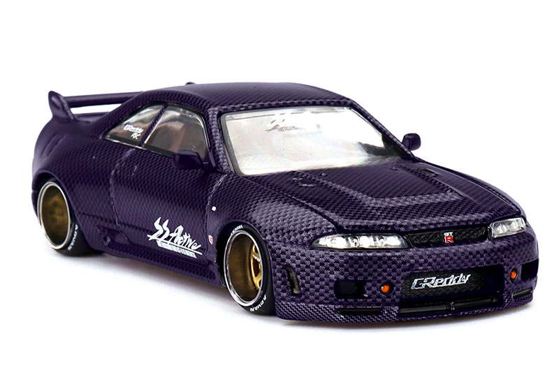 乐天商城 - MINI GT 1/64 日産 スカイライン GT-R R33 Active Carbon R V2 KAIDO★HOUSE