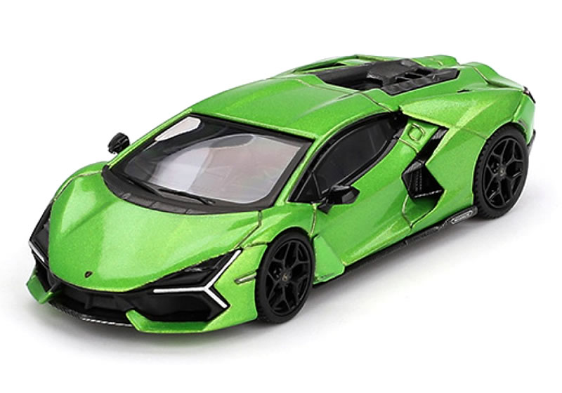 MINI GT 1/64 ランボルギーニ レヴエルト ヴェルデセルヴァンス (左ハンドル)