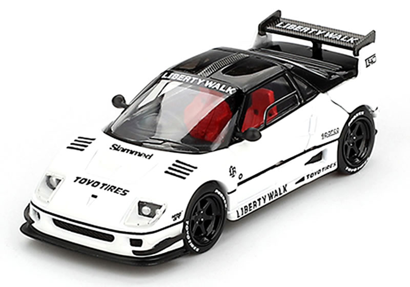 乐天商城 - MINI GT 1/64 マツダ AZ-1 リバティーウォーク LB40 東京オートサロン 2024 ホワイト (右ハンドル)