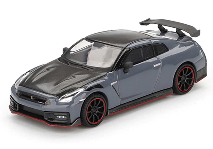 MINI GT 1/64 NISSAN GT-R NISMO 2024 ステルスグレー (右ハンドル)