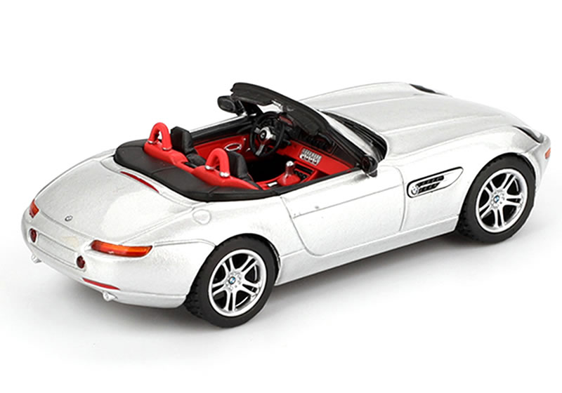 MINI GT 1/64 BMW Z8 シルバー (左ハンドル) 2