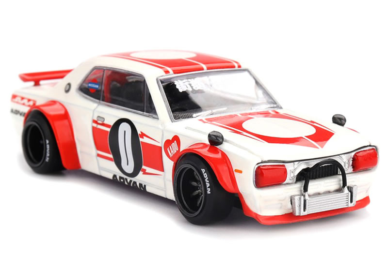 乐天商城 - MINI GT 1/64 日産 スカイライン GT-R (KPGC10) Kaido Works V2 KAIDO★HOUSE (右ハンドル)
