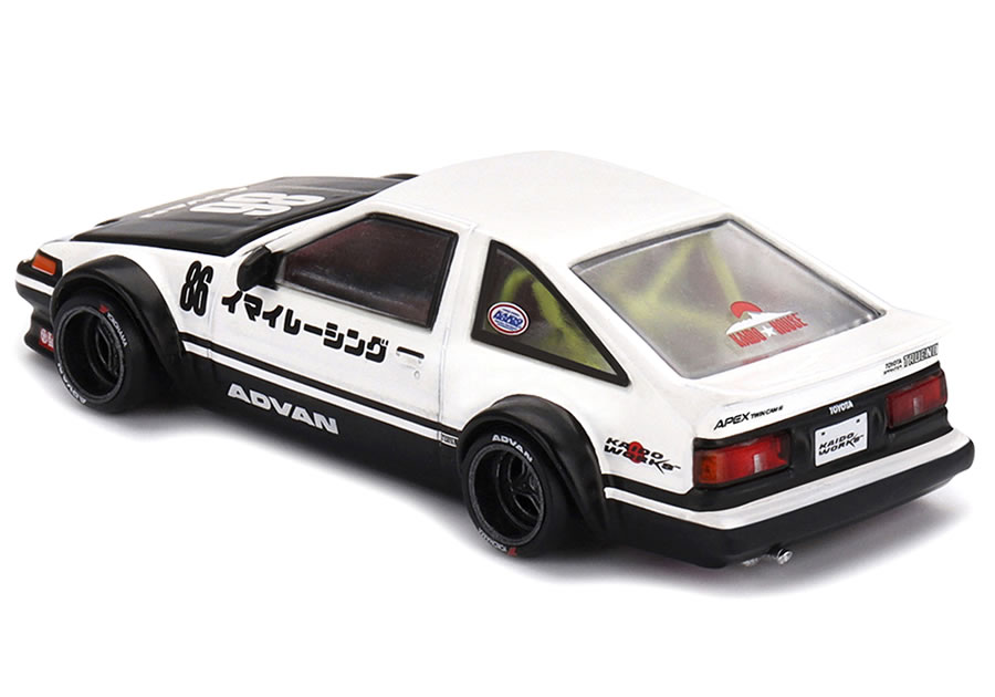 MINI GT 1/64 トヨタ スプリンタートレノ AE86 Kaido Street V1 KAIDO★HOUSE (右ハンドル) - Image 2