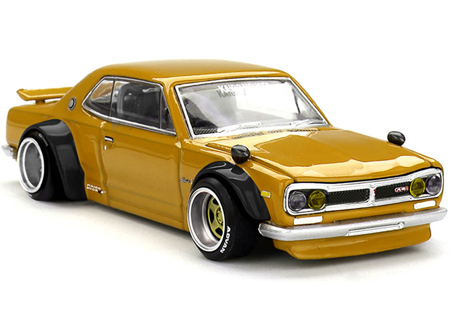 乐天商城 - MINI GT 1/64 日産 スカイライン 2000 GT-R (KPGC10) Kaido Street V2 KAIDO★HOUSE (右ハンドル)