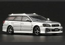 BM CREATIONS 1/64 スバル レガシィ ツーリングワゴン E-tuneII 2002 シルバー (RHD) (交換用フロントバンパー 交換用ホイール ルーフボックス付)