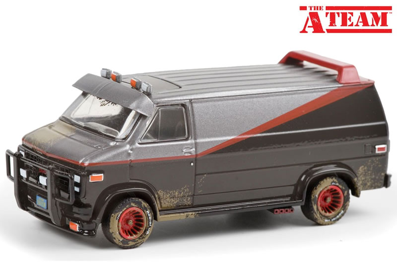 Rakuten - 【絶版品】GREENLIGHT 1/64 GMC ヴァンデューラ ウェザード バージョン 1983 特攻野郎Aチーム