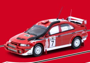 Tarmac Works 1/64 三菱 ランサー エボリューション 6.5 No.7 サファリラリー 優勝車 2001