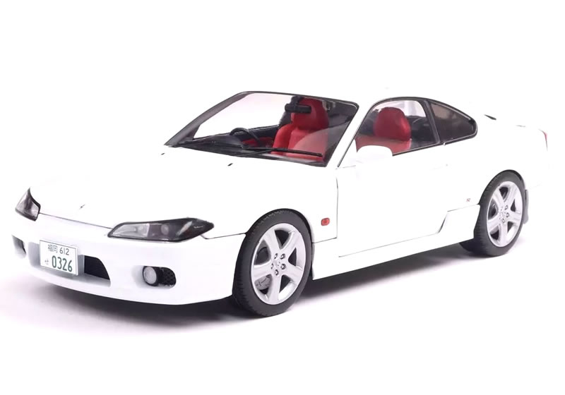 樂天商城 - SOLIDO 1/18 日産 シルビア S15 スペック R エアロ 1999 ホワイト