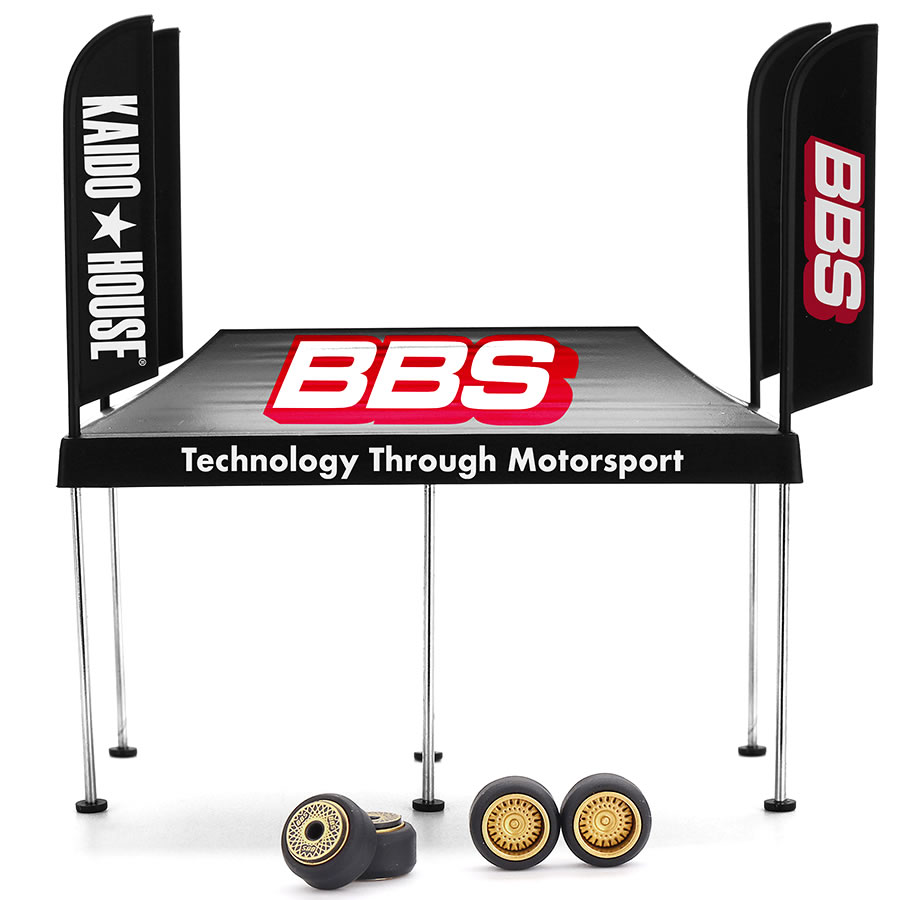 樂天商城 - MINI GT 1/64 KAIDO★HOUSE BBS テント V1
