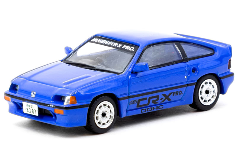 Tarmac Works 1/64 ホンダ バラードスポーツ MUGEN CR-X PRO ブルー