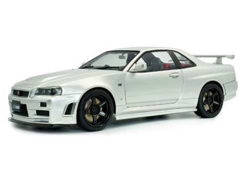 乐天商城 - SOLIDO 1/18 日産 スカイライン GT-R (R34) Z-tune 1999 シルバー