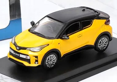 Other - Die Cast Team 1/64 トヨタ C-HR ハイブリット GRスポーツ イエロー (右ハンドル)