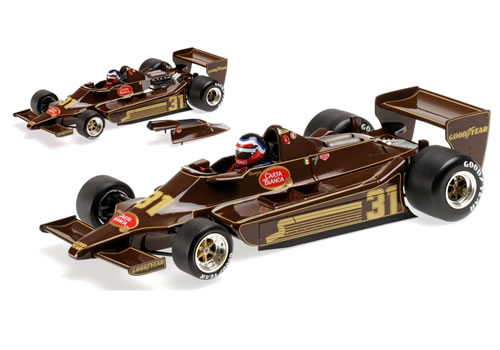 ミニチャンプス 1/18 Lotus Ford 79 No.31 1979 (H.Rebaque)