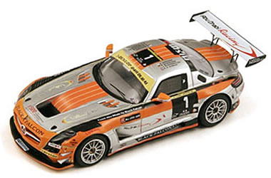 Spark 1/43 メルセデスベンツ SLS GT3 No.1 Winner 24H of Dubai 2013 (Limited 500pcs)