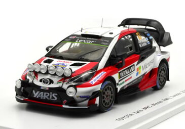 Spark 1/43 Toyota Yaris WRC No.10 Winner Rally Sweden 2017 (J.M.Latvala/M.Anttila)