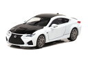 CAR-NEL 1/64 Lexus RC F "Carbon Exterior Package" 2018 ホワイトノーヴァガラスフレーク