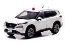 RAI'S 1/43 日産 エクストレイル S e-4ORCE (T33) 2022 警察本部 刑事部 機動捜査隊車両【白】
