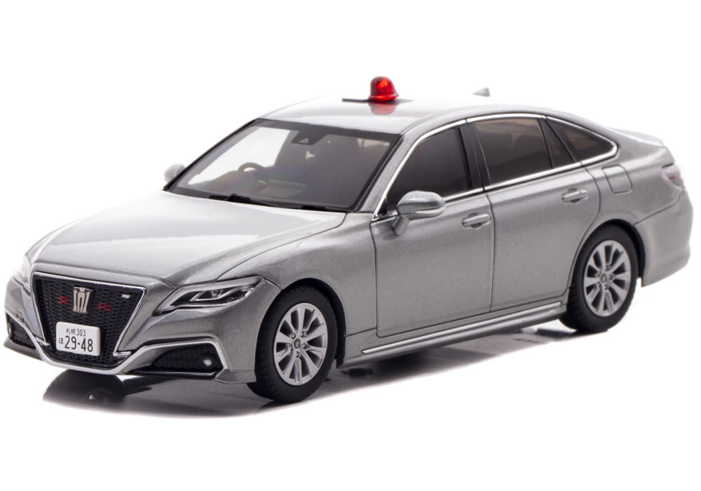 Other - RAI'S 1/43 トヨタ クラウン (ARS220) 2023 北海道警察 交通部交通機動隊車両【覆面 グレー】