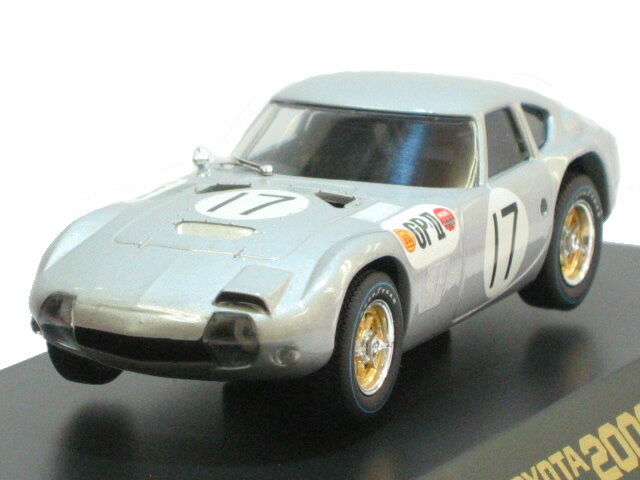 ※箱擦れ有※ Q-MODEL 1/43 トヨタ 2000GT No.17 日本GP 1966 田村三夫