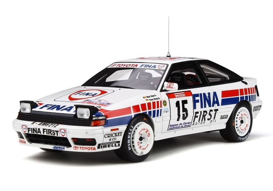 OttO mobile 1/18 トヨタ セリカ GT-Four ST165 No.15 ツール ド コルス 1991