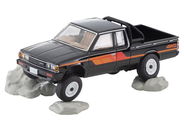 乐天商城 - TLヴィンテージ NEO ダットサン トラック 4WD キングキャブ AD ブラック