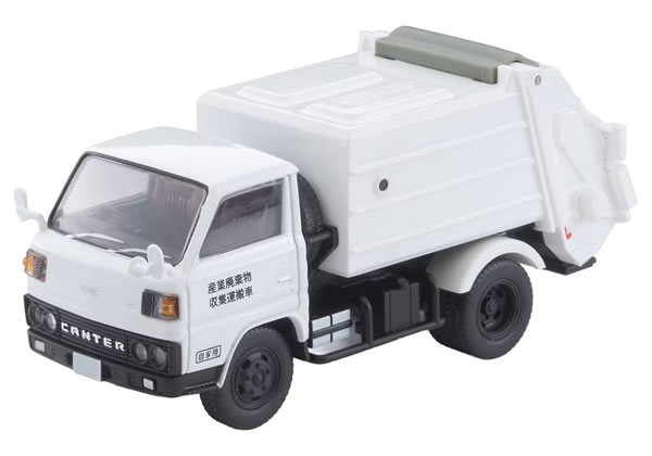 Rakuten - TLヴィンテージ NEO 三菱ふそう キャンター 清掃車 (産業廃棄物 収集運搬車) ホワイト (フィギュア付)