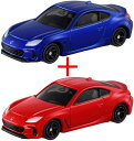 【トミカ028】SUBARU BRZ (通常版 NEWシール 箱＋初回特別仕様 箱) 2台セット